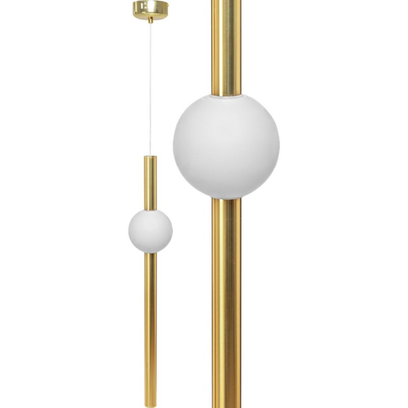 Lampa Sufitowa Wisząca Toolight App475-Cp Złoty 1 Szt