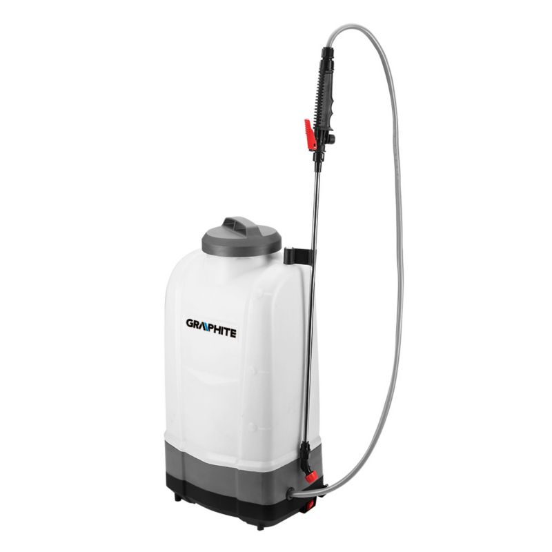 Opryskiwacz GRAPHITE akumulatorowy zbiornik 15L, bez akumulatora 1 szt
