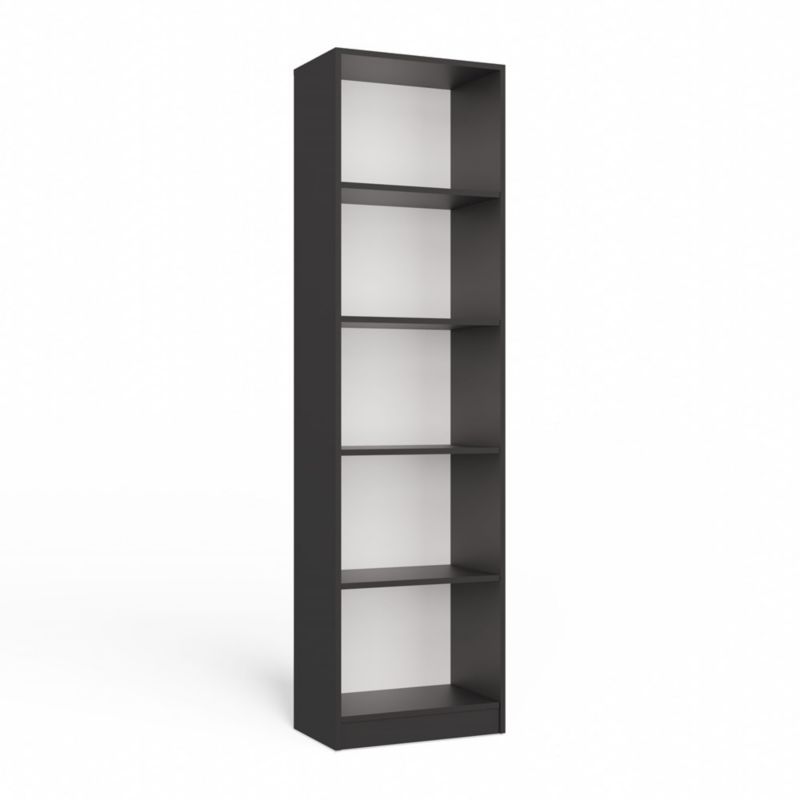 Regał Topeshop Onyx R50 Antracyt 50x182x30 cm 1 szt.
