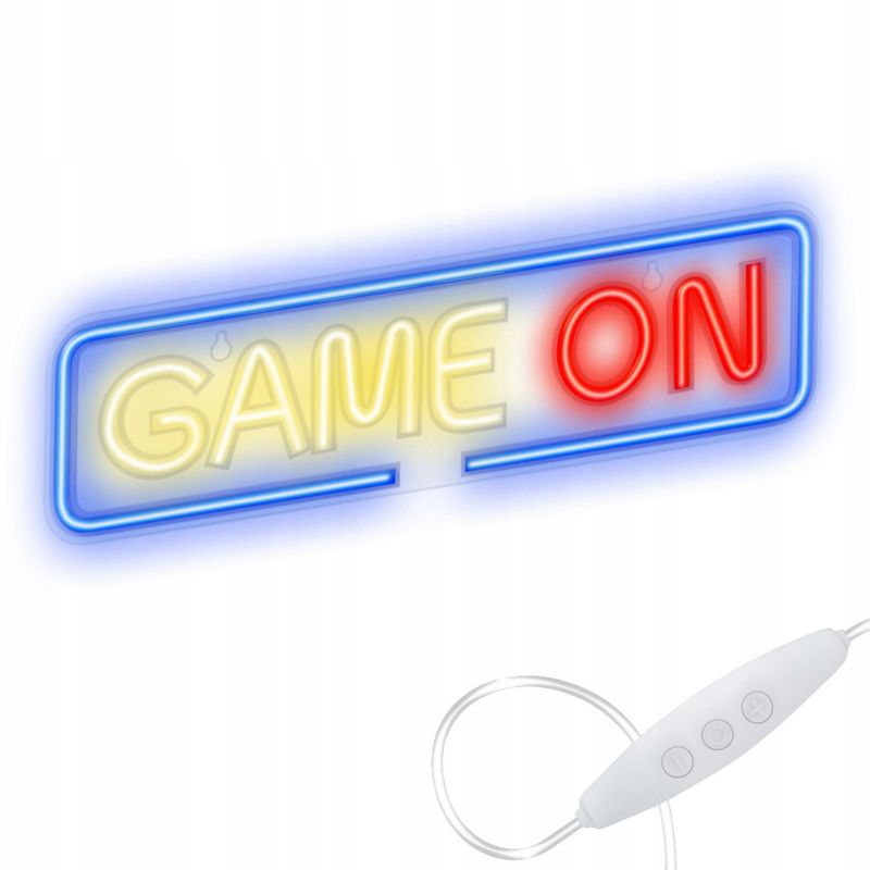 Neon LED Forever Light game on kinkiet ściemniacz USB 1 szt.