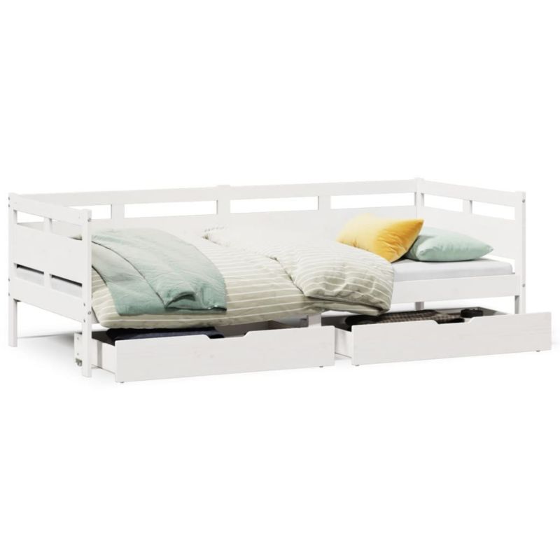 Łóżko dzienne WaszeMeble 80x200 cm białe WM-3302117 1 szt.