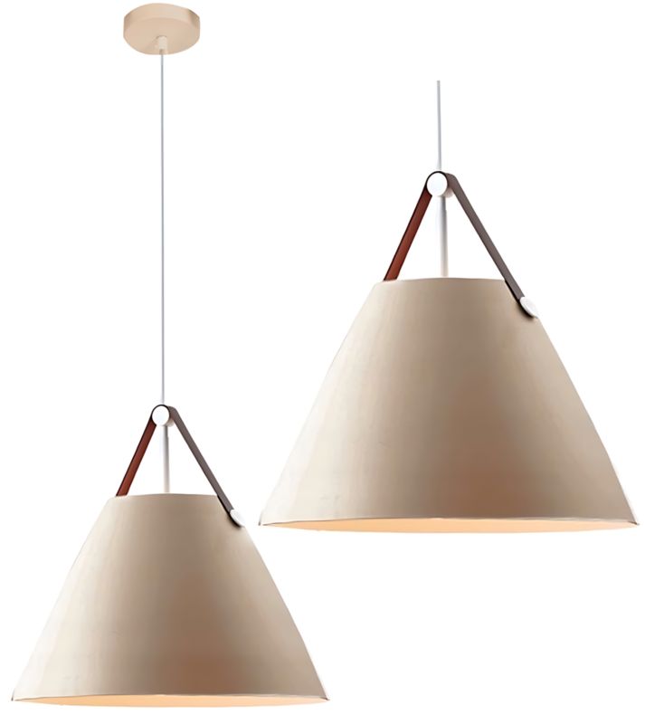 Lampa Sufitowa Wisząca Toolight App159-1Cp Buffo Beżowy 1 Szt