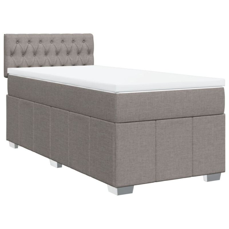 Łóżko kontynentalne WaszeMeble 80x200 cm Brązowe WM-3286906 1 szt.