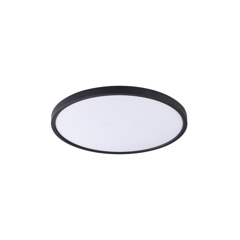 Plafon sufitowy nowoczesny Zuma Line Cami czarno-biały LED 36W 3000K/4000K/6000K 3085lm IP20 wym: 2,5 x 40 x 40 cm - 1 szt.