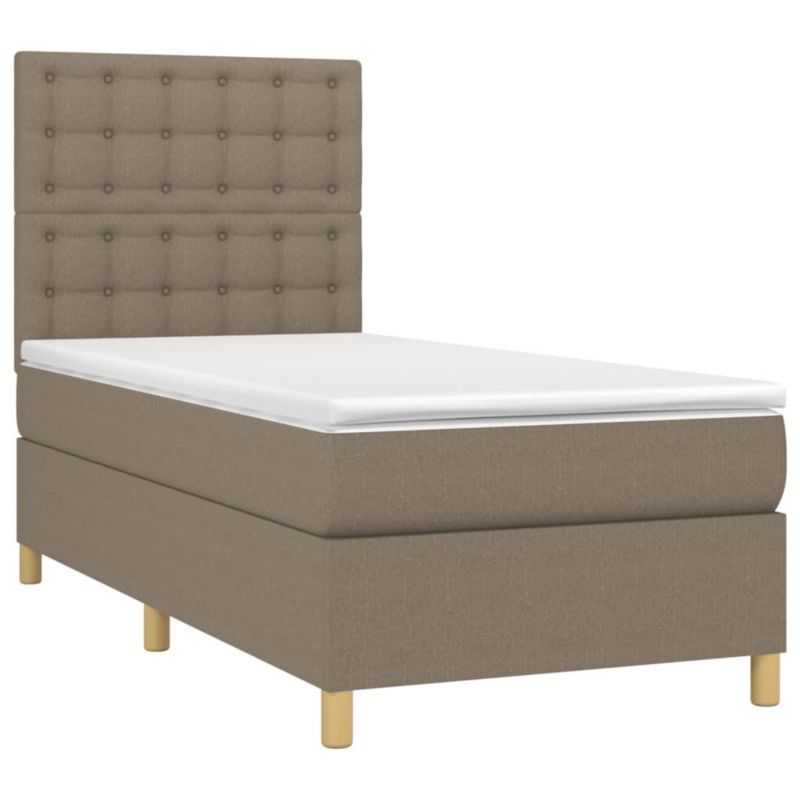 Łóżko kontynentalne WaszeMeble 90x190 Brązowe WM-3135721 1 szt.