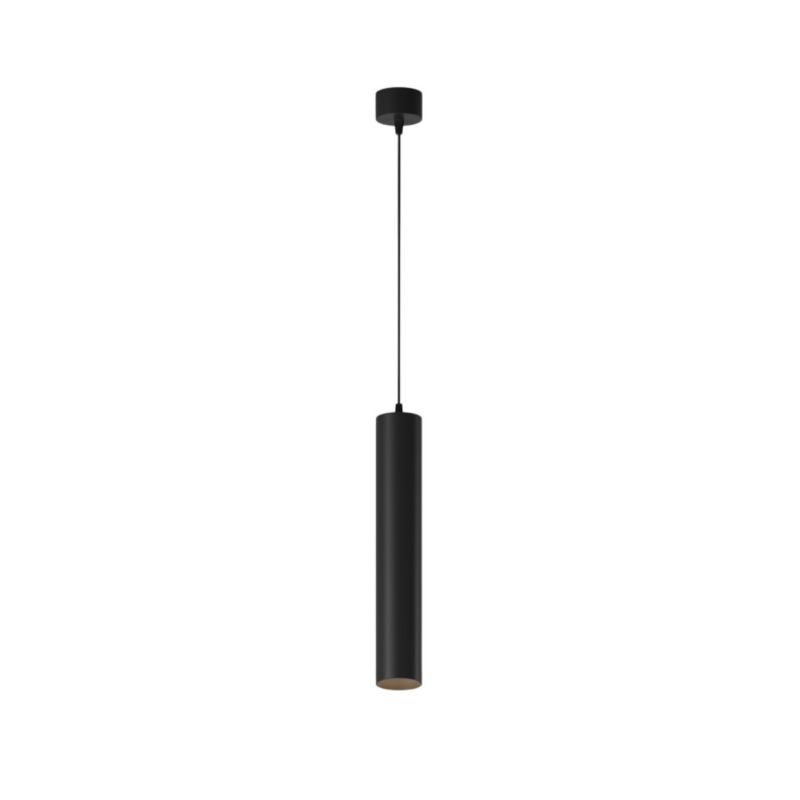 Lampa wisząca Maytoni Focus 8144 czarna tuba wbudowany LED 12W 1 szt.