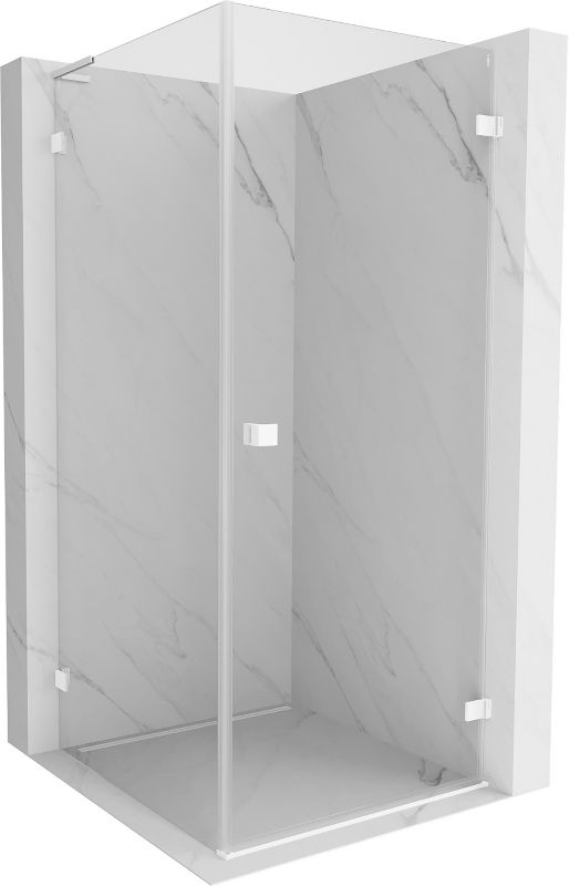Kabina prysznicowa Mexen Lunar-B L biała 80x80 cm 832L-080-080-20-00-P 1 szt.