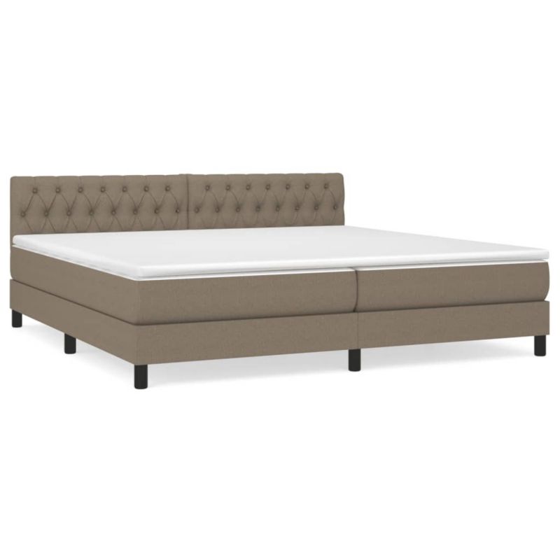 Łóżko kontynentalne WaszeMeble 200x200 cm Brązowe WM-3140325 1 szt.