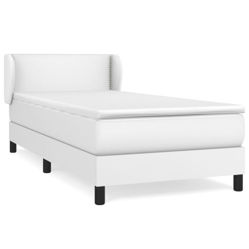 Łóżko z materacem WaszeMeble 100x200 cm biały WM-3127236 1 szt.