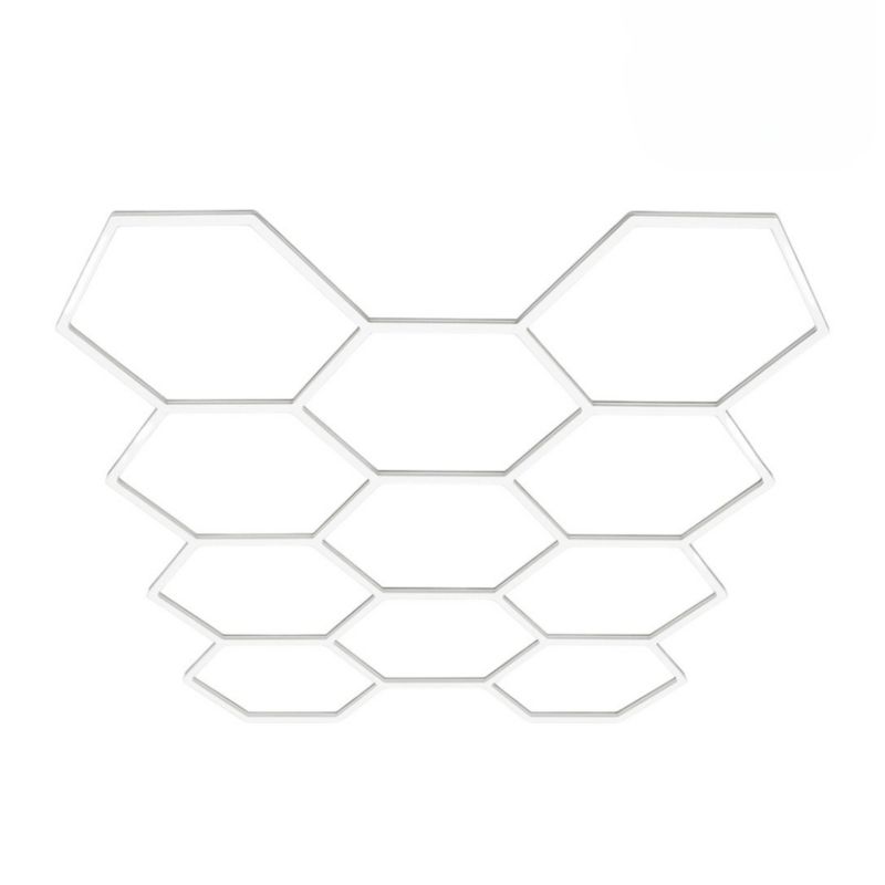 Konfigurowalny system Blaupunkt Hexagon 6039 biały 412 cm szerokości wbudowany LED 331W 1 szt.