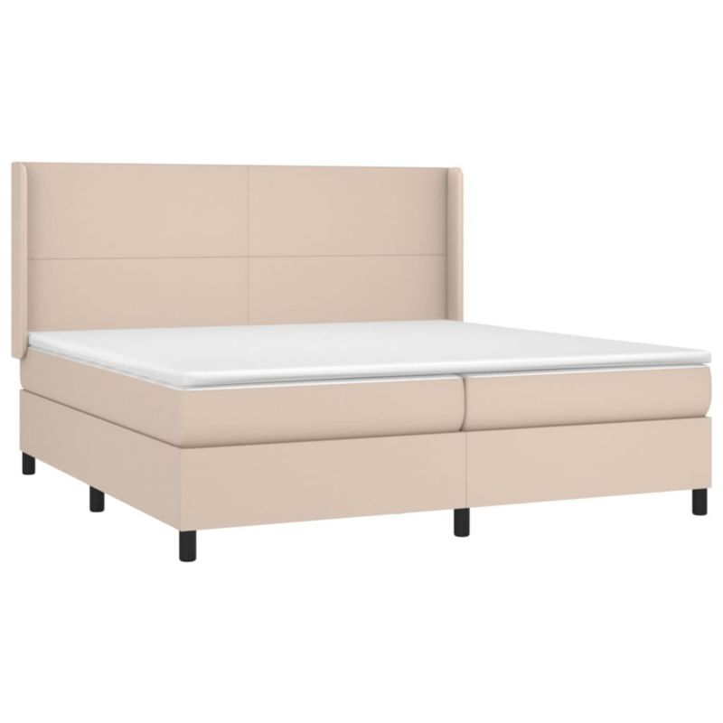 Łóżko kontynentalne WaszeMeble 200x200 Brązowe WM-3139288 1 szt.