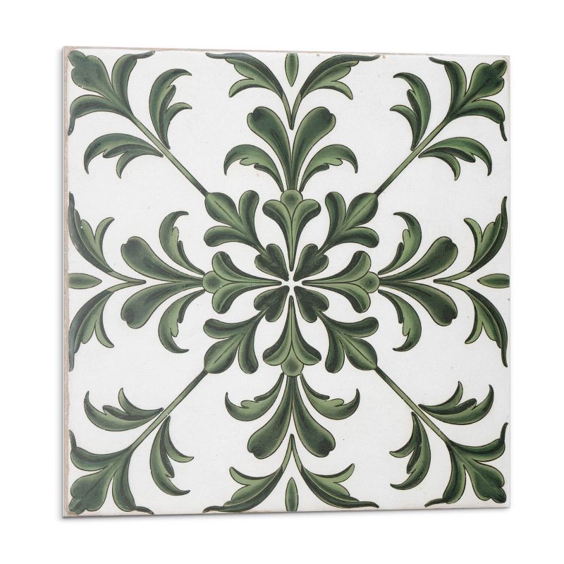 Kafelki samoprzylepne Wallfluent 20x20 cm Kwiatowy motyw na kafelku 20 szt.