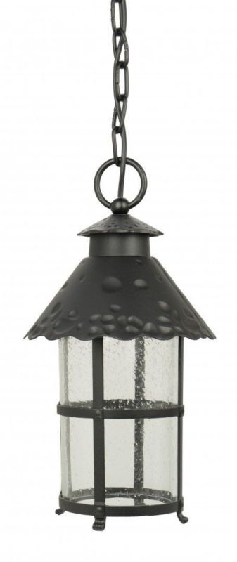 Lampa sufitowa zewnętrzna SU-MA Toledo czarna 1 x E27 x 60W IP23 wym: 68 x 18,6 x 18,6 cm - 1 szt.