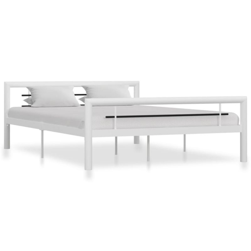 Łóżko metalowe WaszeMeble 120x200 cm biało WM-284546 1 szt.