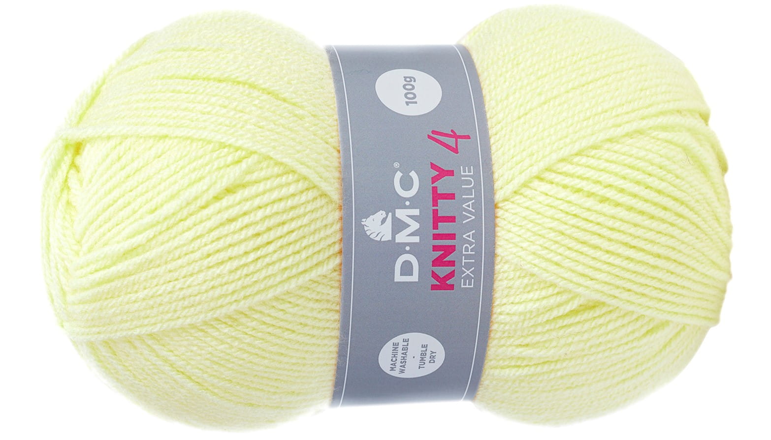 WŁÓCZKA DMC KNITTY 4 KOL. 852 / pastelowy żółty