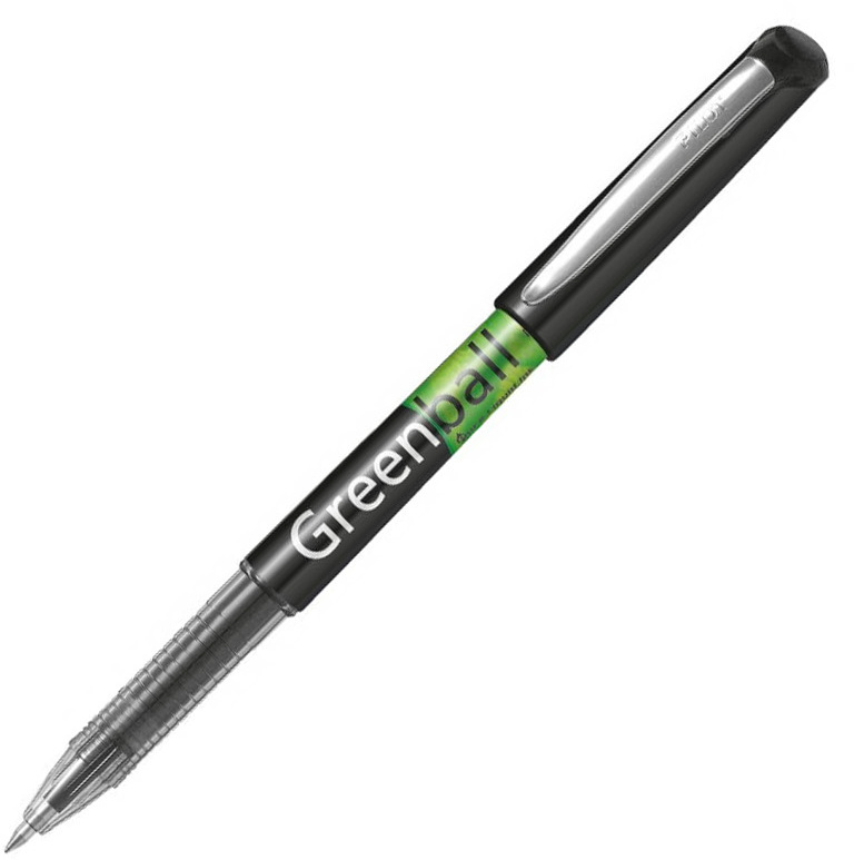 Pióro kulkowe Pilot, GreenBall, 0.7mm, czarny