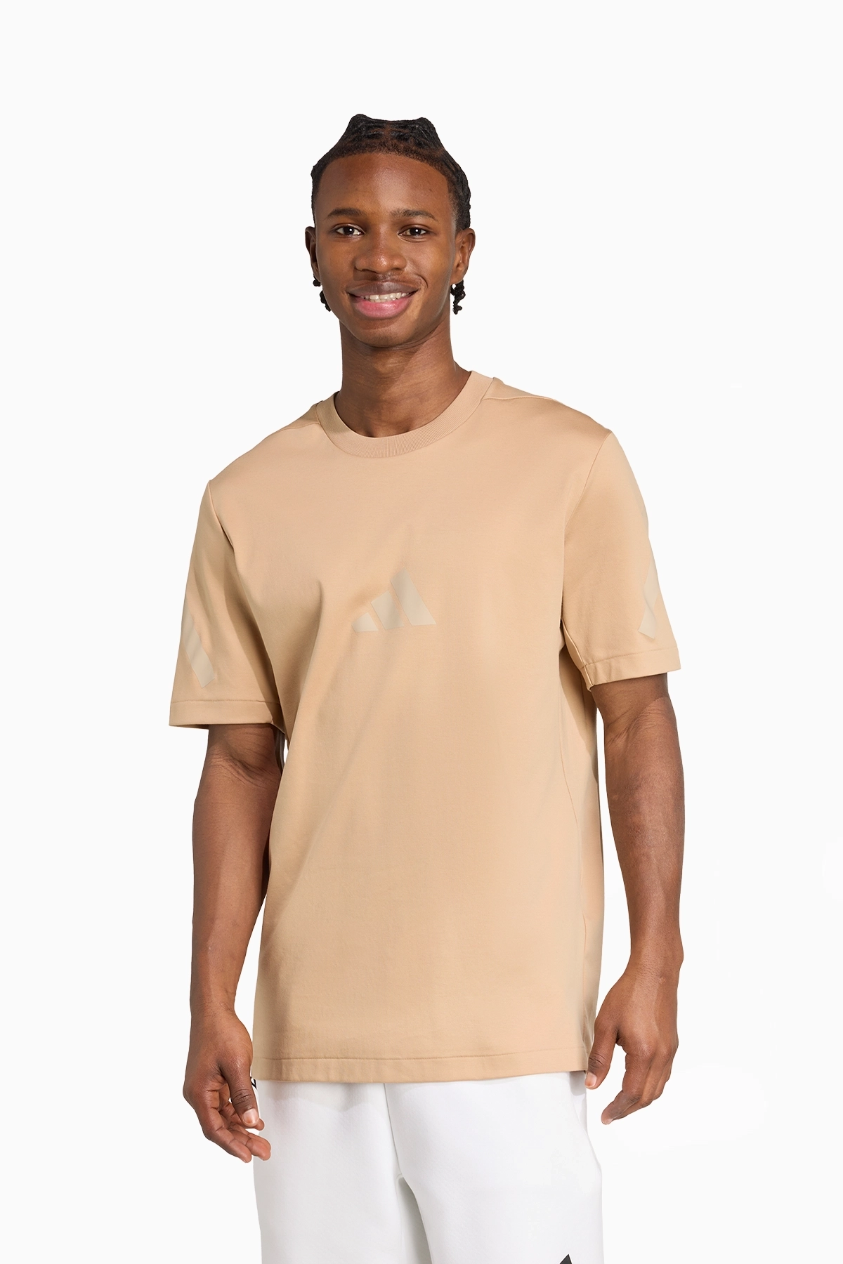 Koszulka adidas Z.N.E. Tee - Brązowy