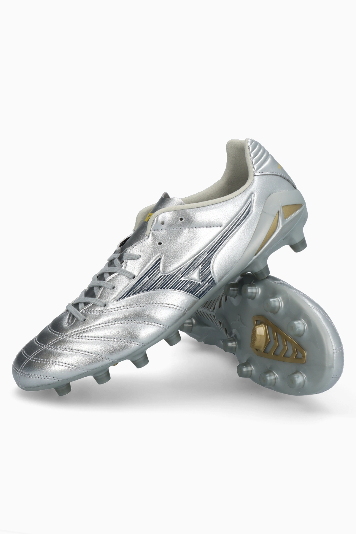 Korki Mizuno Monarcida Neo III Pro - Srebrny