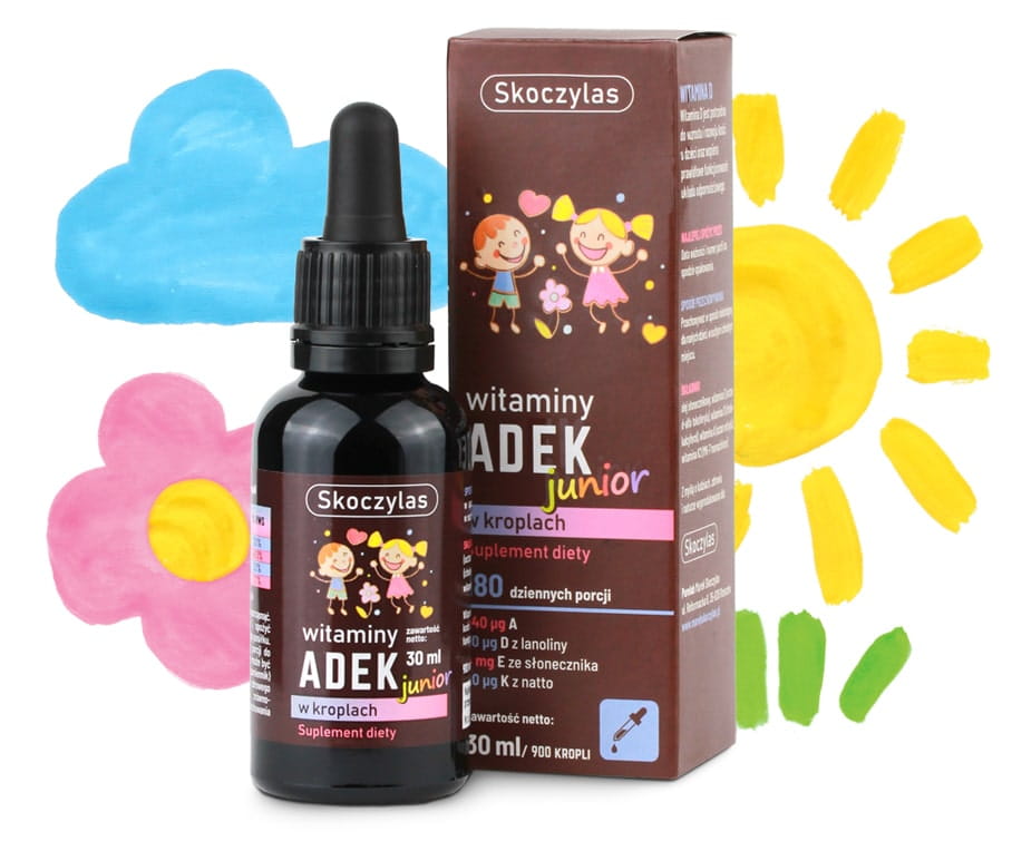 Witamina ADEK Junior Skoczylas 30ml