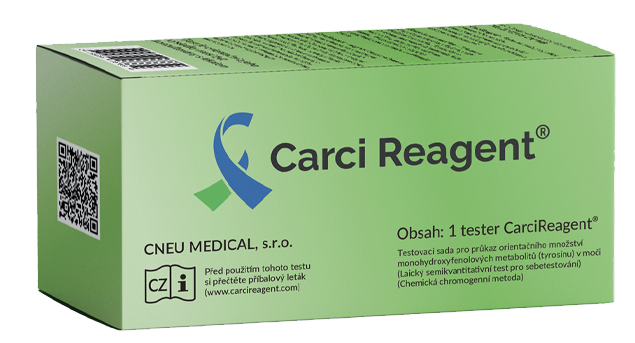 Carci reagent - test do wykrywania metabolitów monohydrosyfenolowych w moczu, 1 sztuka