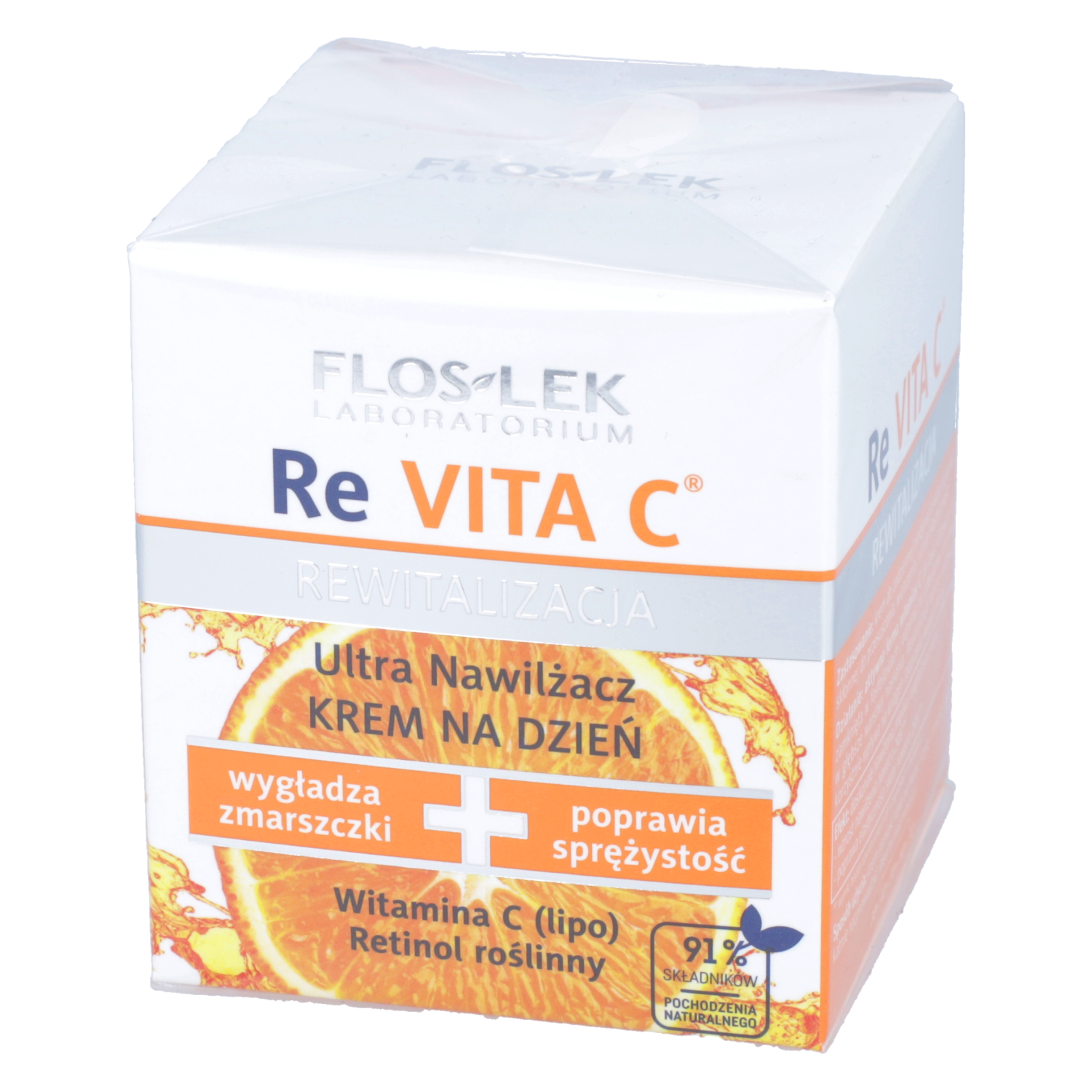 Floslek re vita c - ultra nawilżacz krem na dzień, 50 ml