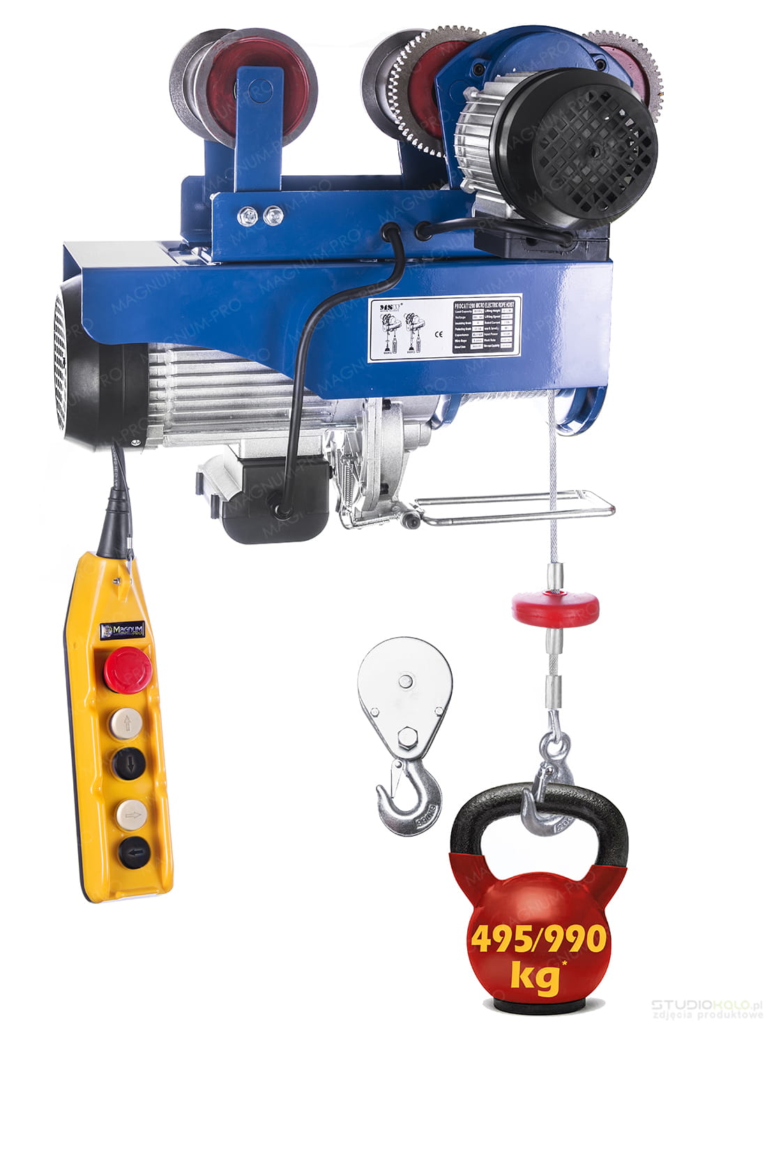 Elektryczna suwnica z elektryczną wciągarką PROCAT 1200