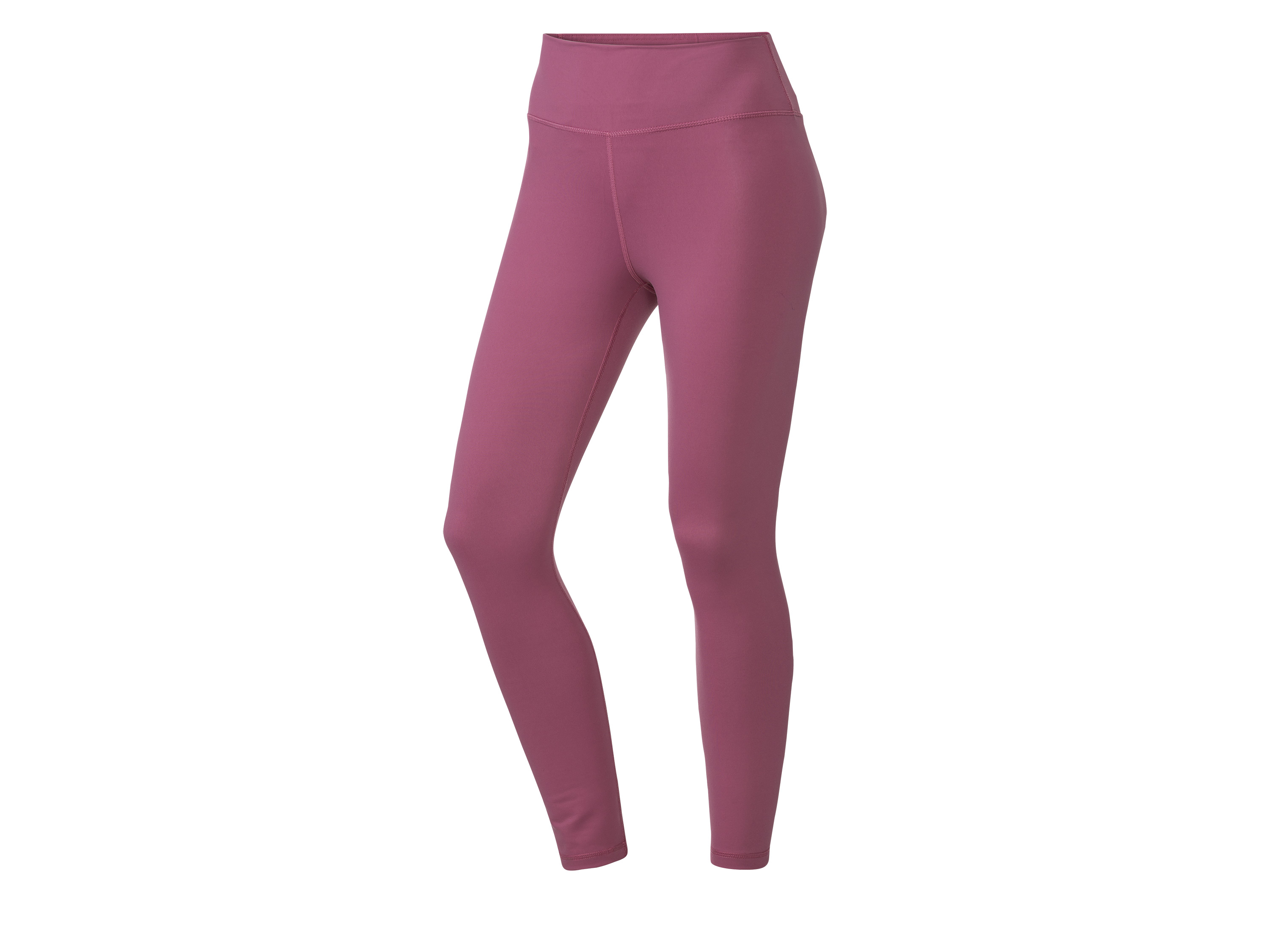Crivit Legginsy sportowe damskie Różowy, M40/42