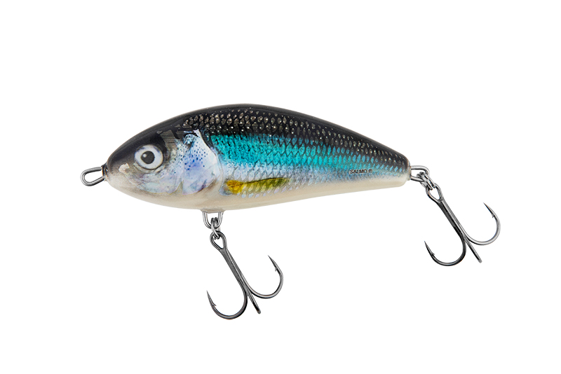 Salmo Wobler Fatso Pływający 12cm - Holo Smelt