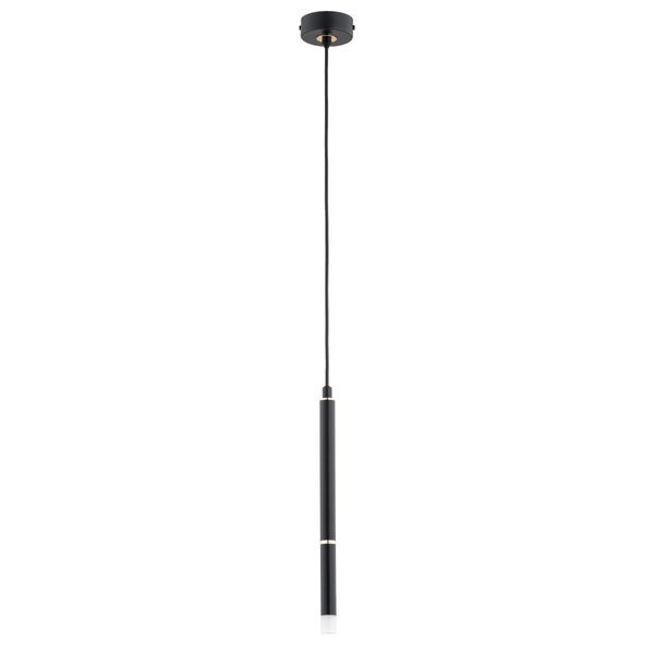 Lampa wisząca Alfa Desto czarno-złota nowoczesna 1xG9 x 10W 1 szt.