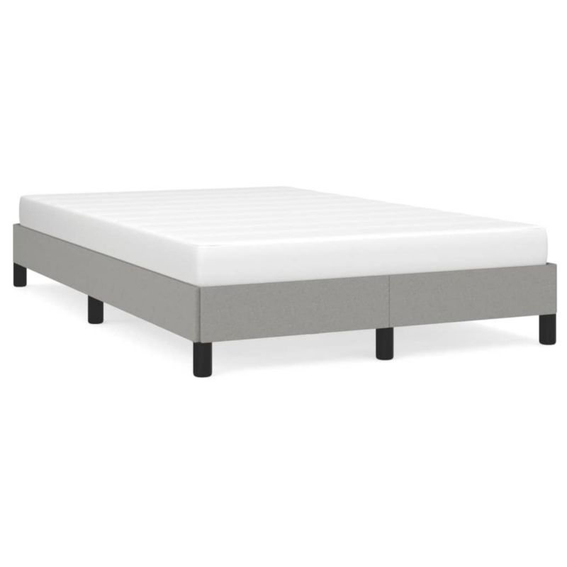 Łóżko tapicerowane WaszeMeble 120x190 cm szara WM-379482 1 szt.