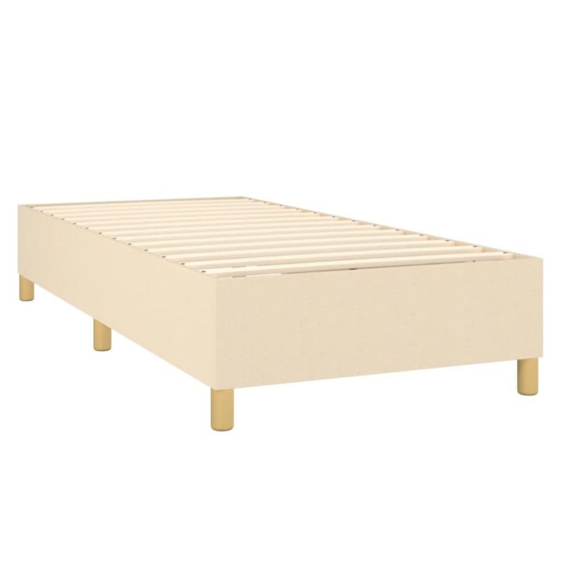 Łóżko kontynentalne WaszeMeble 90x200 cm kremowe WM-3142150 1 szt.