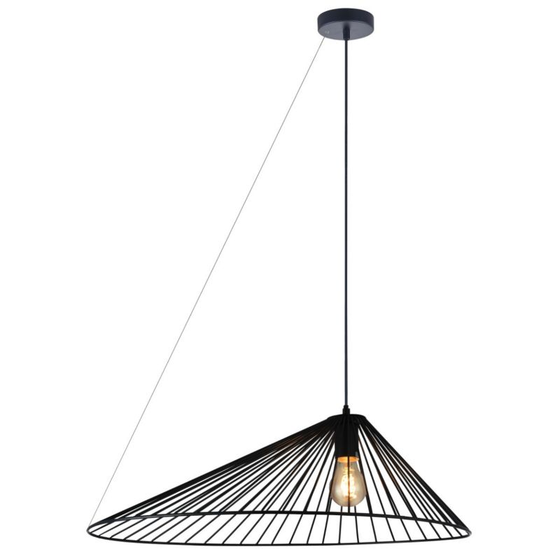 Lampa wisząca Polux Aurora 8397 czarna nowoczesna 1xE27 x 1 szt.