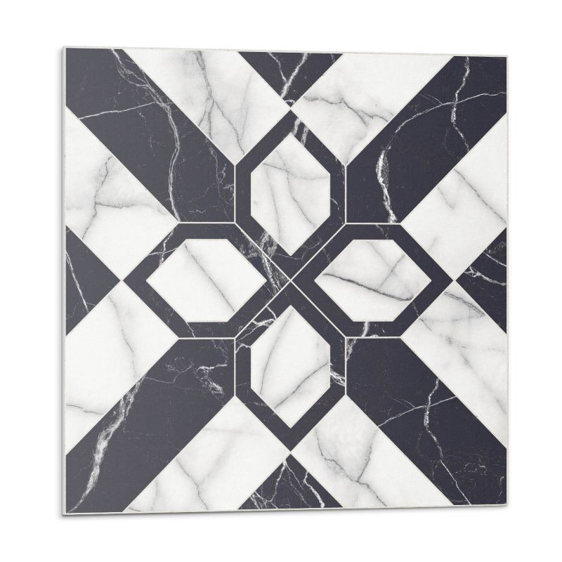 Kafelki samoprzylepne Wallfluent 20x20 cm Marmurowe figury w geometrycznym stylu 20 szt.