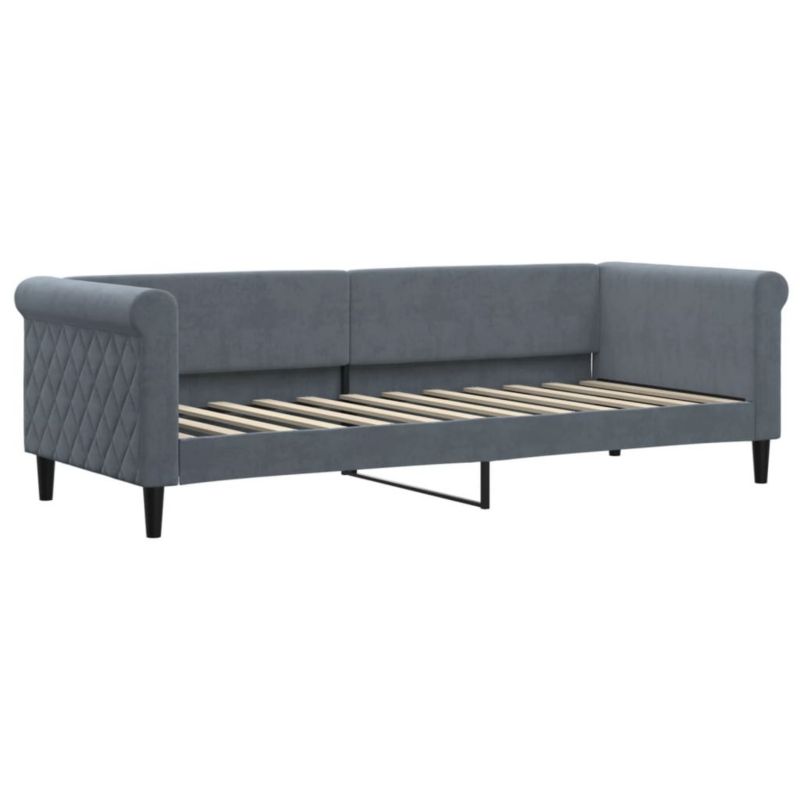 Łóżko dzienne WaszeMeble 80x200 cm ciemnoszara WM-354238 1 szt.
