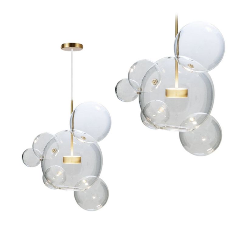 Lampa Sufitowa Wisząca Toolight App650-Cp Złoty 1 Szt