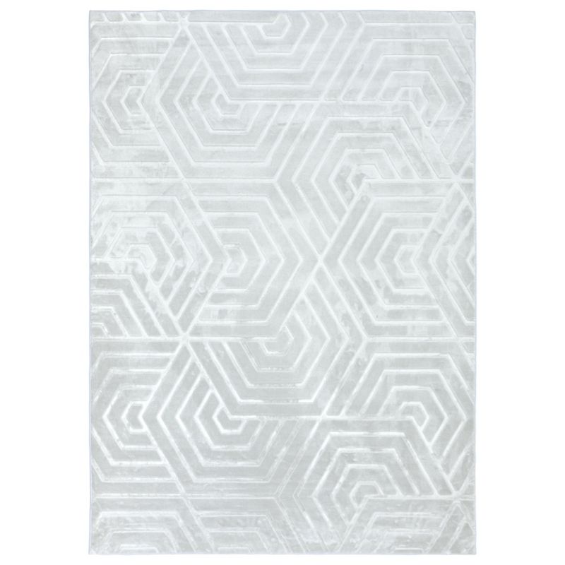 Dywan nowoczesny Glamour 3D e-floor 200x300 cm geometryczny szary 1 szt