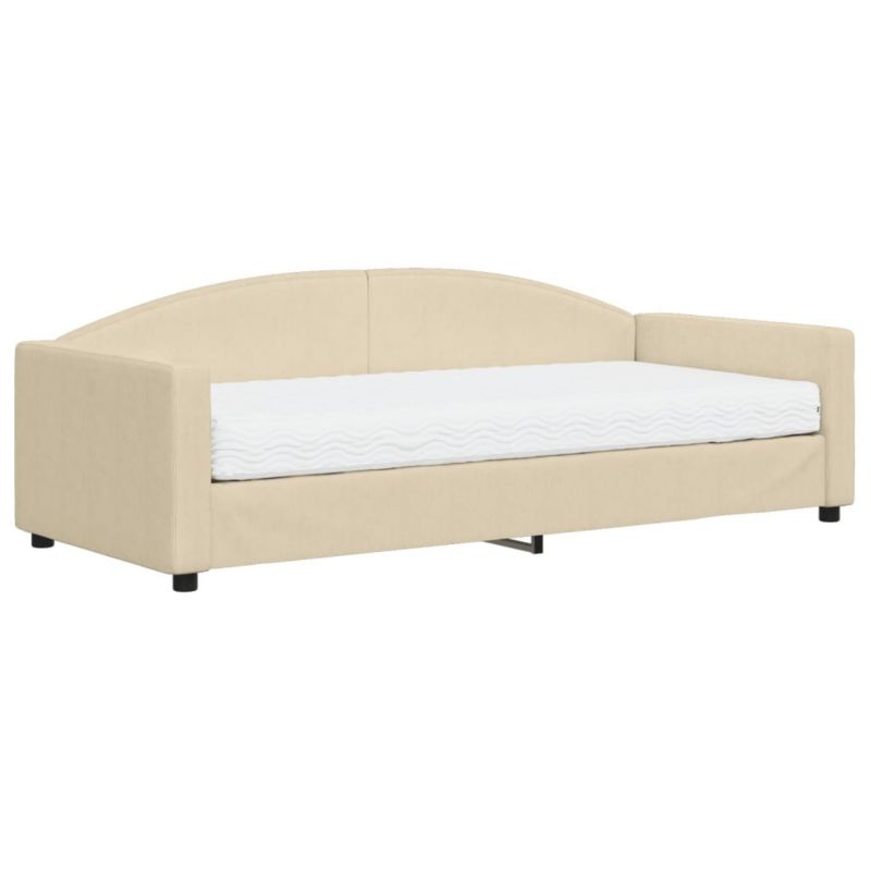 Łóżko dzienne WaszeMeble 90x200 cm kremowa WM-3197174 1 szt.