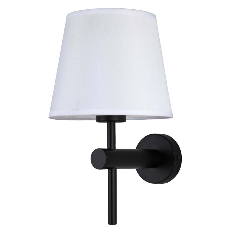Kinkiet ścienny Light Prestige Tivoli czarno-biały 1 x E27 x 40W IP20 wym: 30 x 18 x 22 cm - 1 szt.
