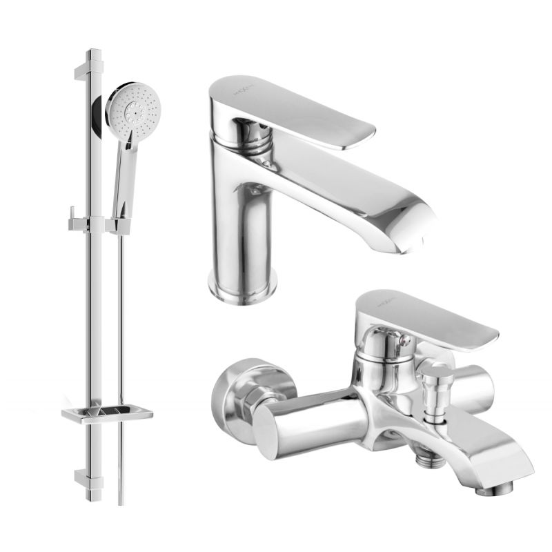 Zestaw wannowy Mexen Pecos chrom 72703DQ40-00 1 szt.