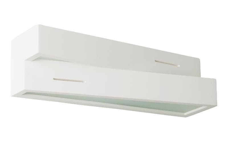Kinkiet ścienny Lampex Bruno biały 2 x G9 x 40W IP20 wym: 10 x 35 x 35 cm - 1 szt.