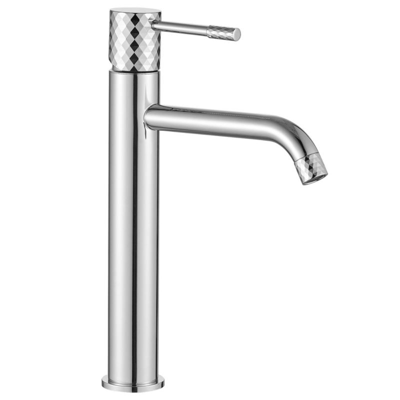 Bateria Umywalkowa Rea Lungo Diamond Chrom Wysoka 13,5X2X30Cm 1 Szt