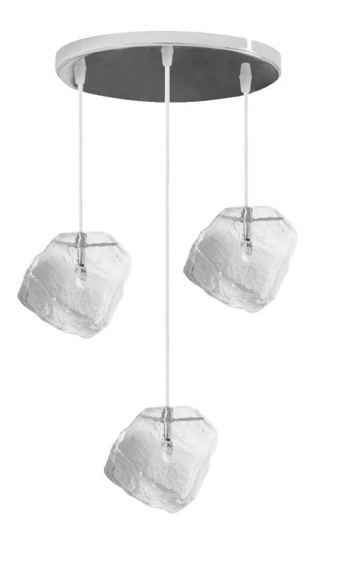 Lampa Sufitowa Wisząca Toolight App320-3Cp Szary 1 Szt