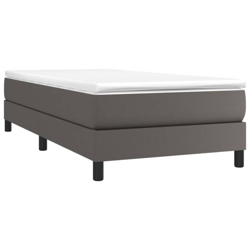 Łóżko tapicerowane WaszeMeble 100x200 cm szara WM-3120686 1 szt.