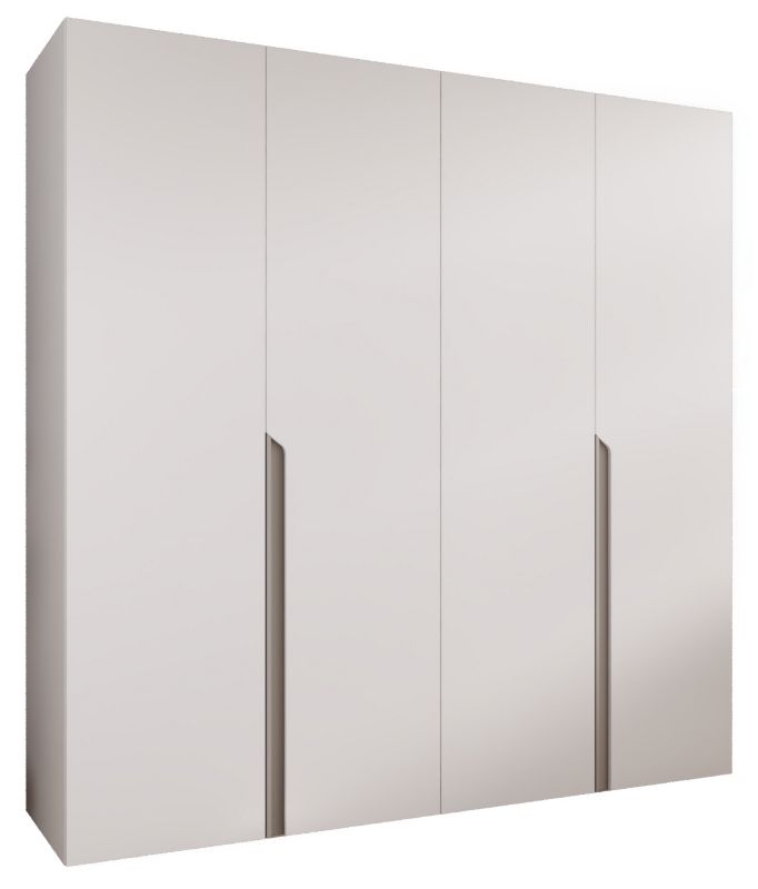 Szafa uchylna otwierana Abiks MILA 1 200 wys 202 cm Biały + Kaszmir 1 szt
