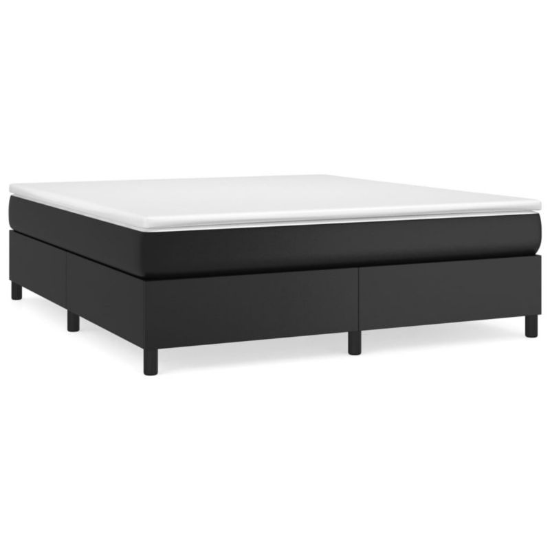 Łóżko kontynentalne WaszeMeble 180x200 cm czarne WM-3144620 1 szt.