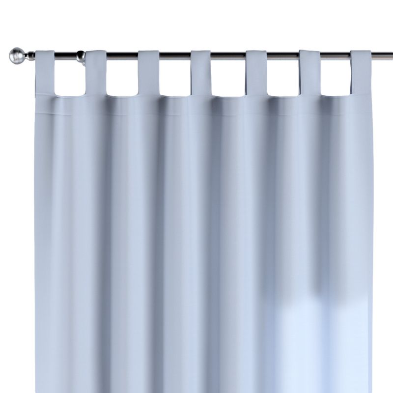 Zasłona na szelkach 1 szt. 130 x 260 cm Dekoria pastelowy niebieski 1 szt.