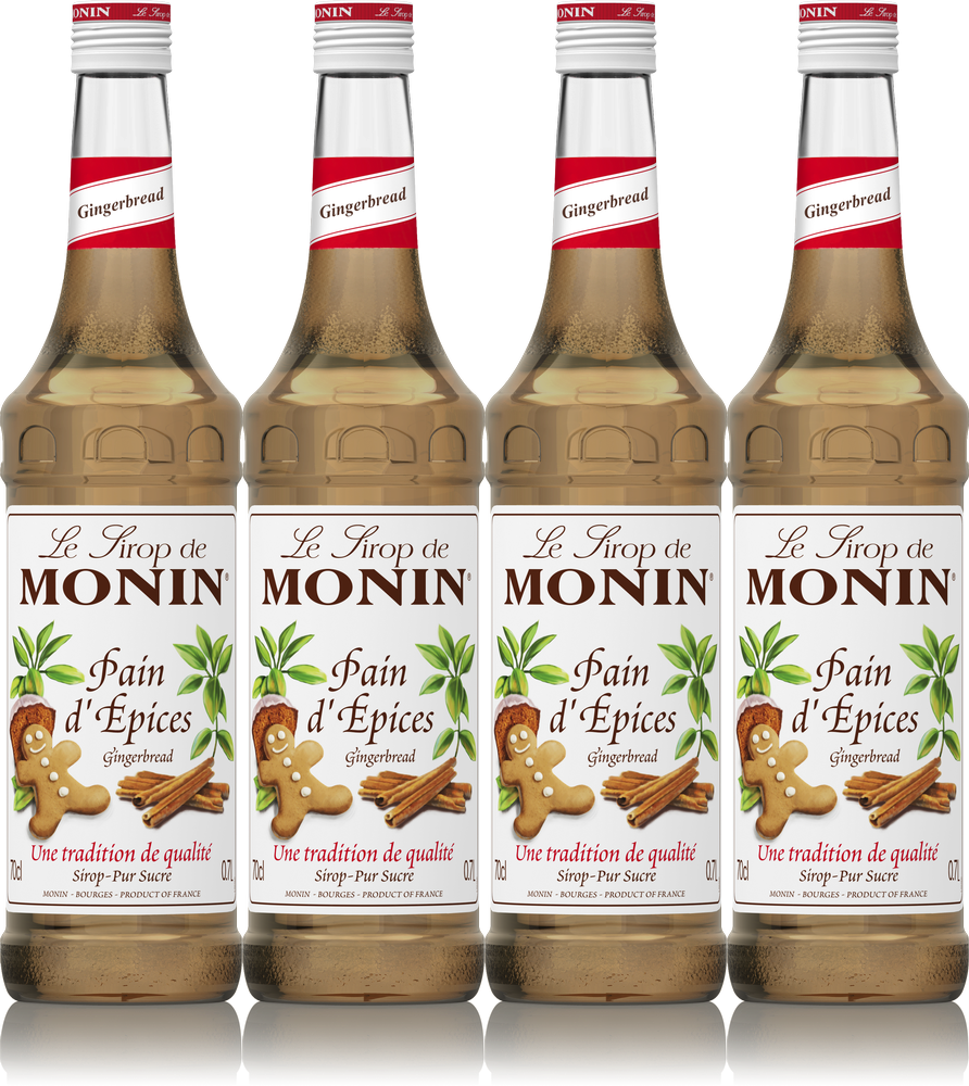 4x Syrop Monin, piernikowy, 700ml