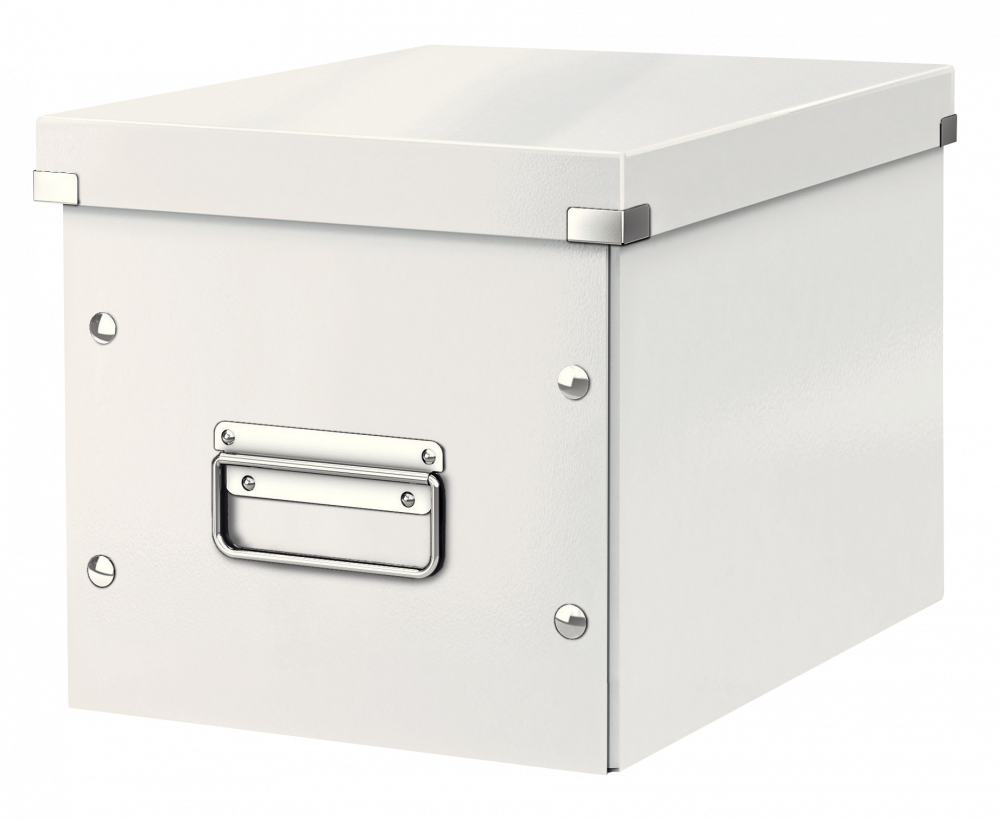 Pudło uniwersalne Leitz Click&Store, rozmiar M (260x240x260mm), biały