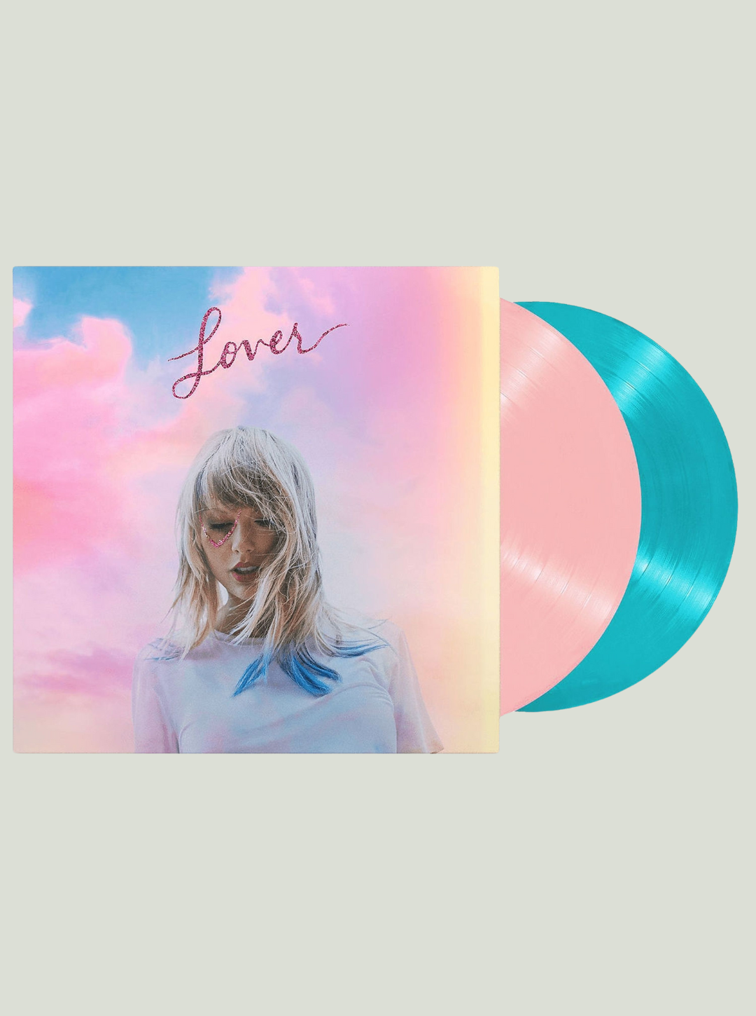 Płyta winylowa Taylor Swift - Lover (Pink & Blue Vinyl)