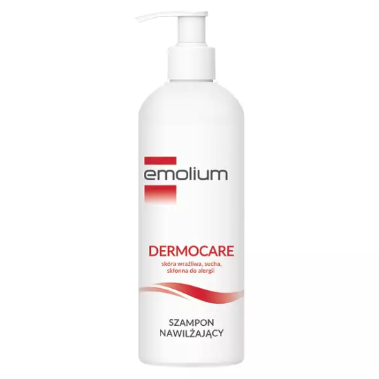 Emolium dermocare - szampon nawilżający, od 1 miesiąca życia, 400 ml